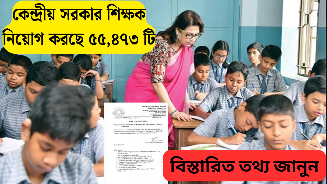 Central Govt Teachers Vacancy 2025