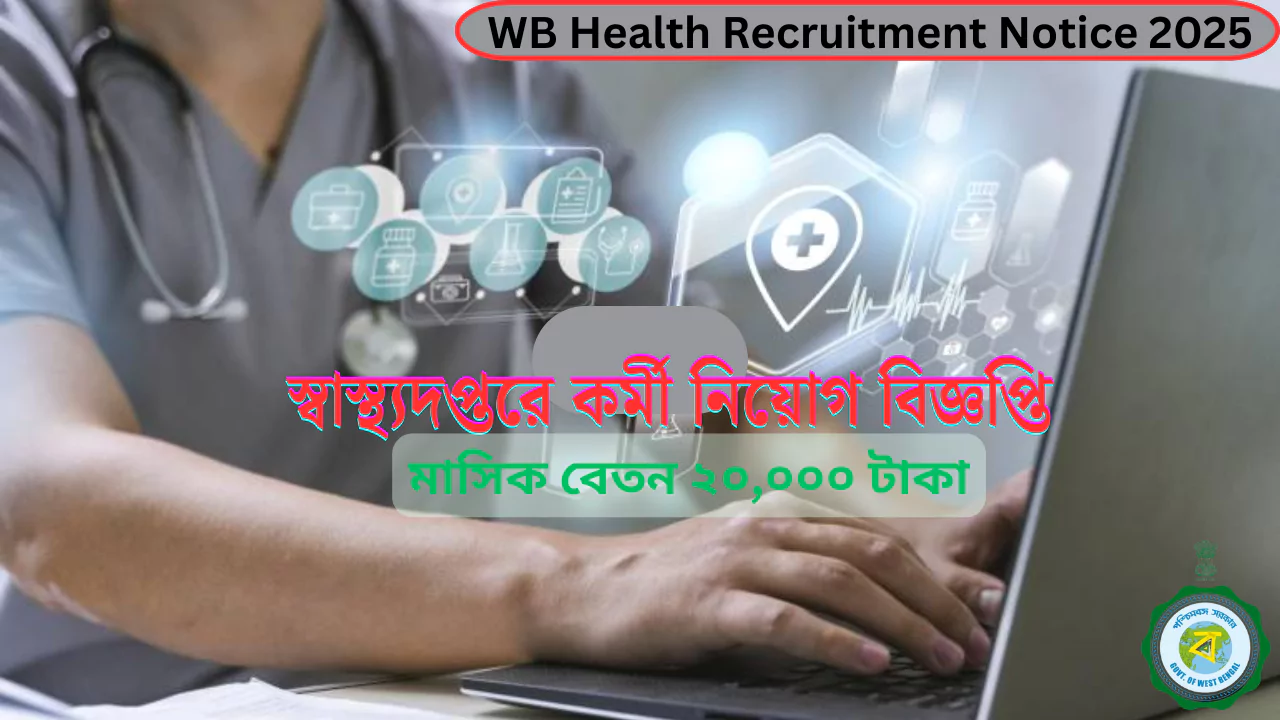 WB Health Recruitment Notice 2025