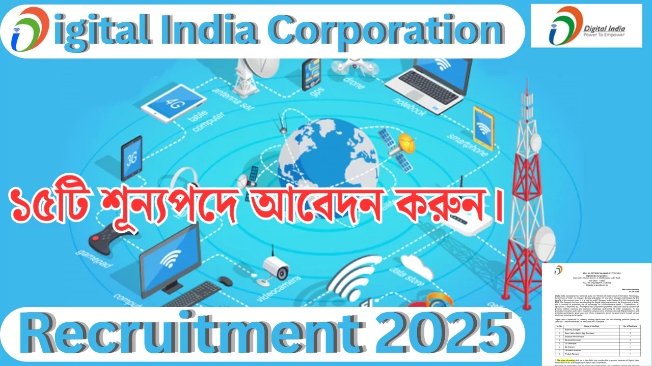 Digital India Corporation Recruitment Notification