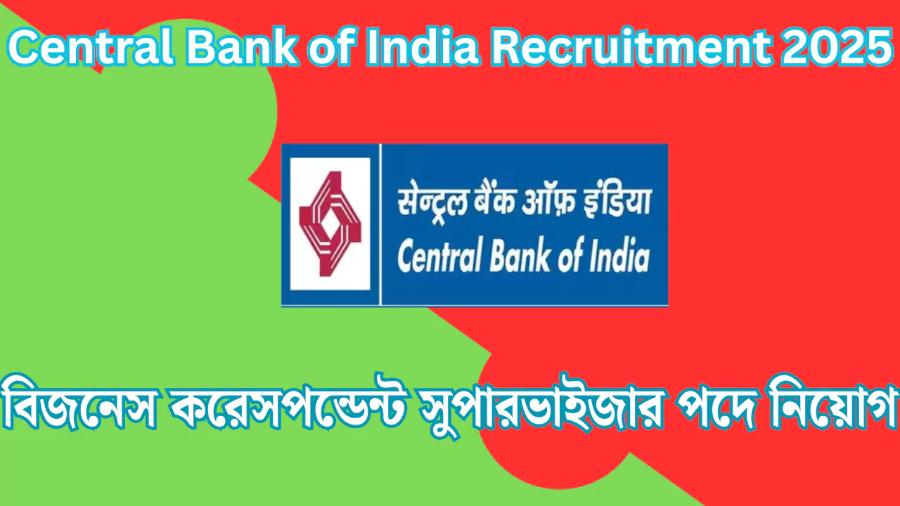 Central Bank of India Recruitment 2025